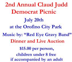 Claud Judd Democrat Picnic